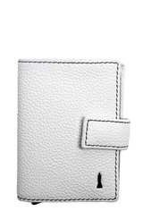 White Smart Wallet with Straps