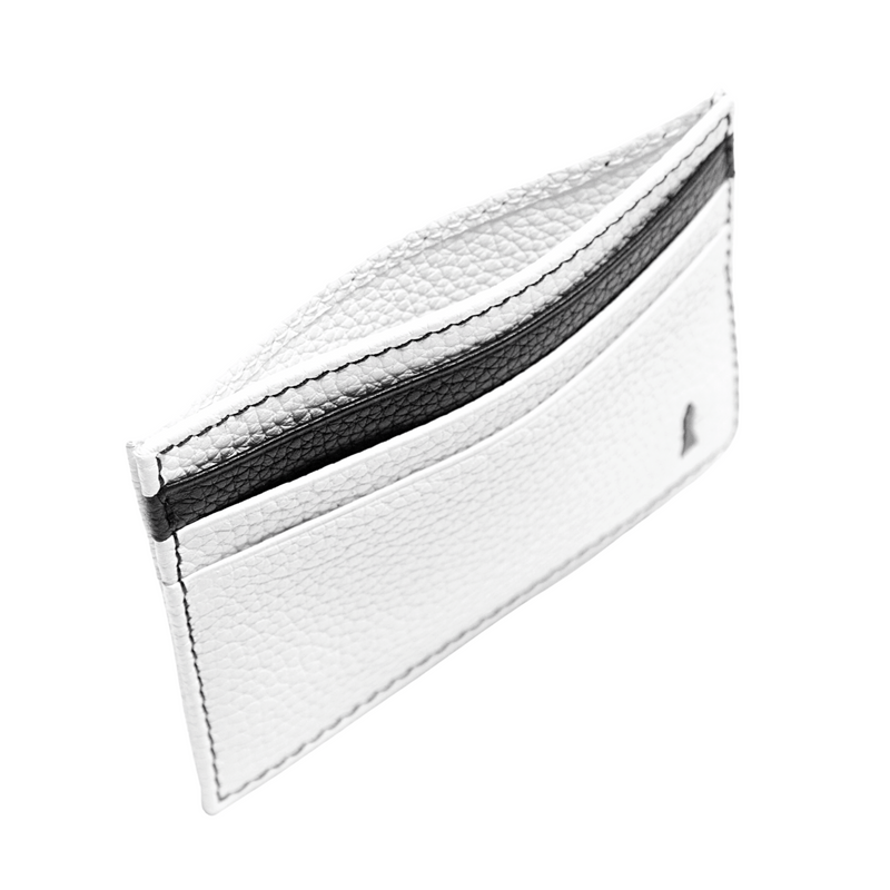 Textured White Cardholder