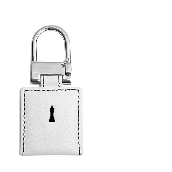 White Keyring